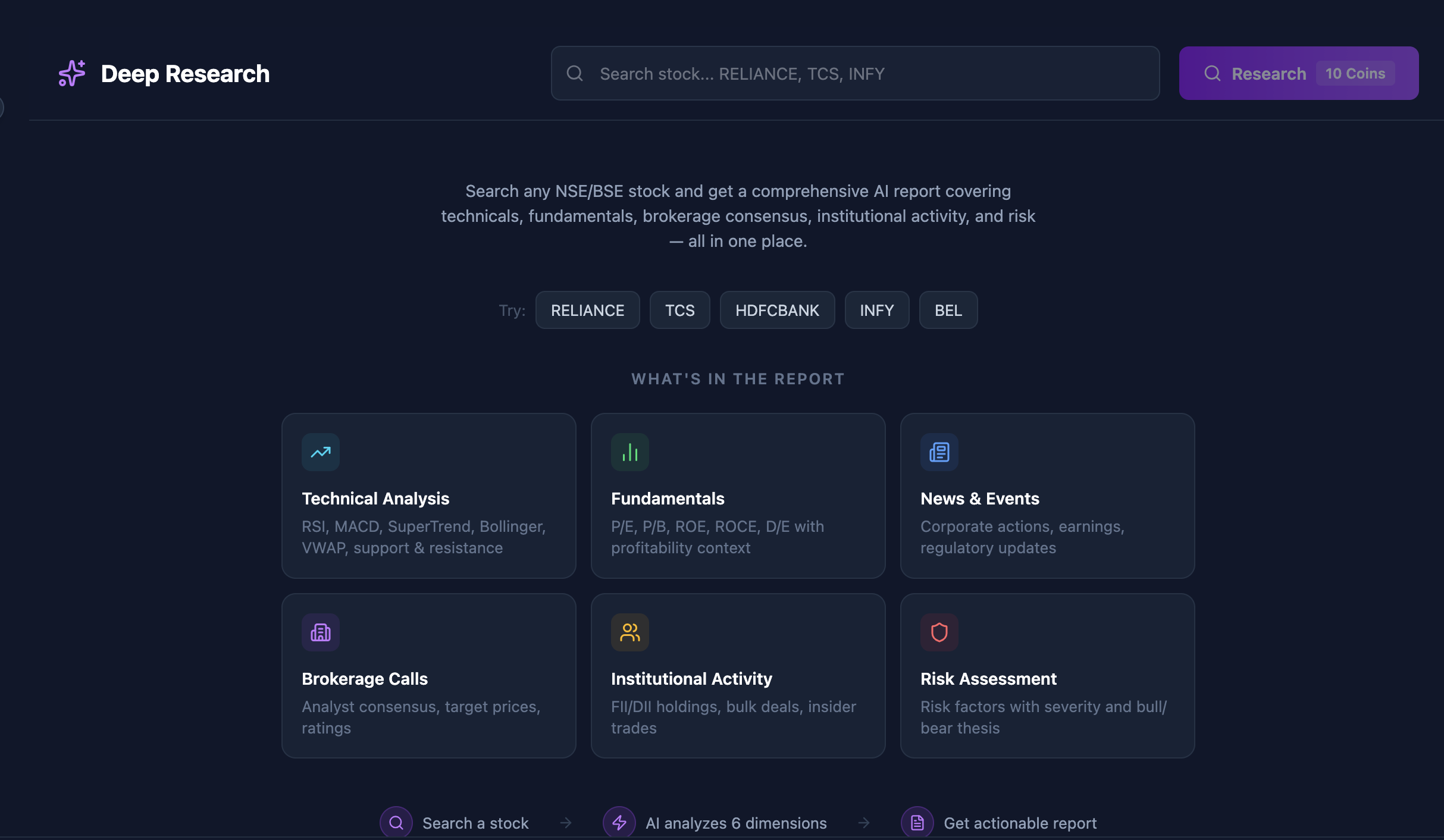 AI-powered deep research report