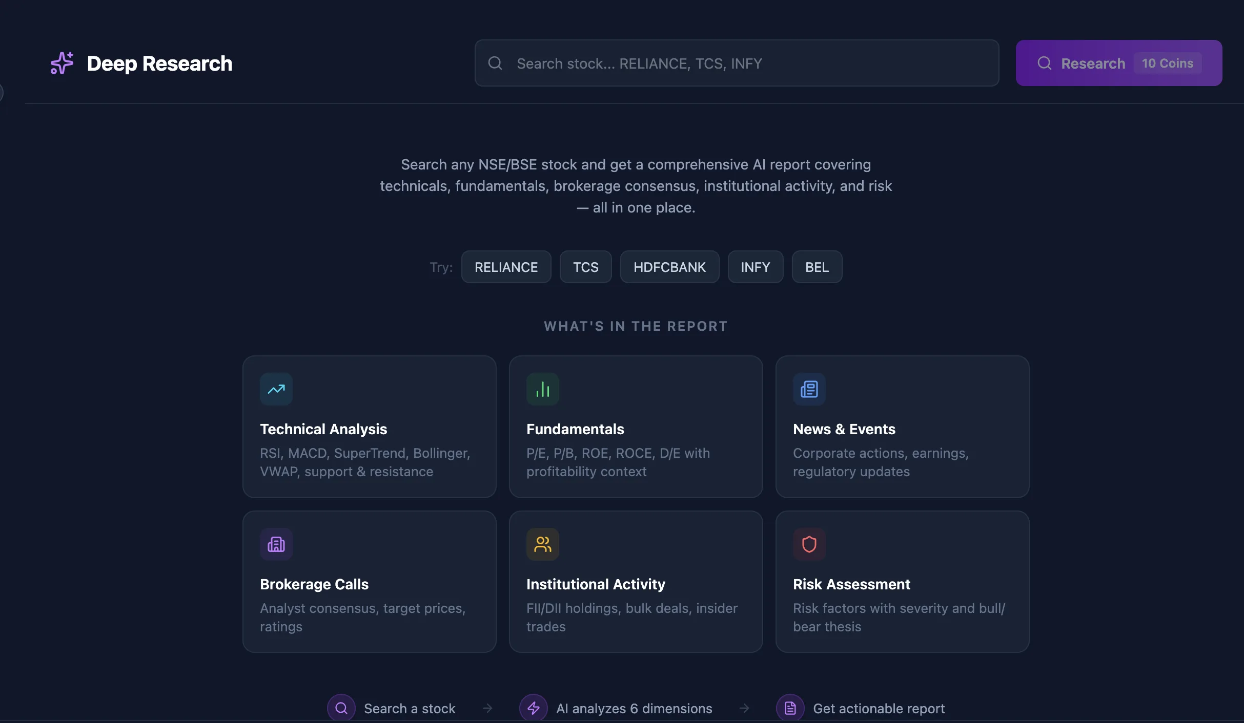 AI-powered deep research report